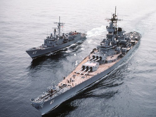 Đặt chân lên thiết giáp hạm lớn nhất nước Mỹ