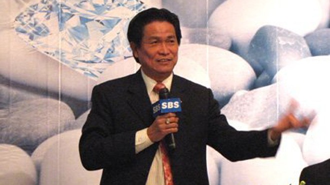 Ông Đặng Văn Thành khi còn là Chủ tịch Sacombank.
