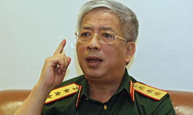 Thượng tướng Nguyễn Chí Vịnh - thứ trưởng Bộ Quốc phòng - Ảnh: Việt Dũng.
