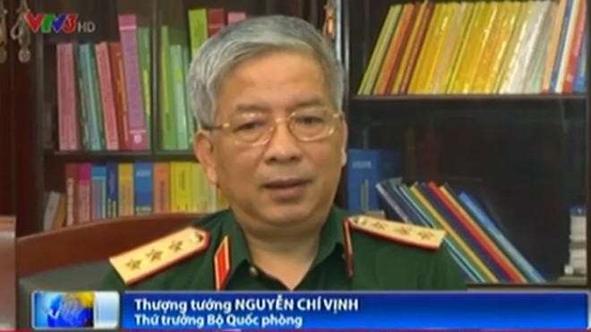 Thượng tướng Nguyễn Chí Vịnh.