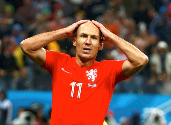 Robben tự hào về màn trình diễn của Hà Lan - Ảnh: Reuters 