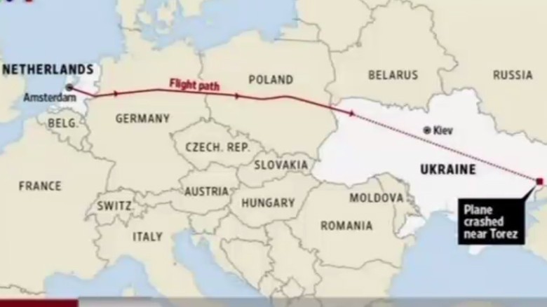 Nhiều hãng hàng không vẫn bay qua Ukraine
