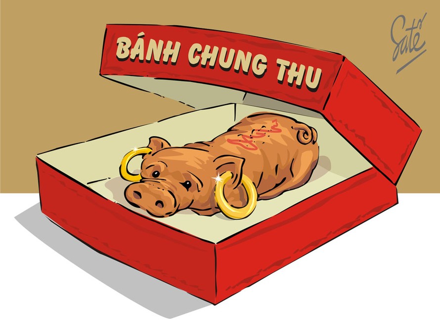 Tác phẩm "Bánh Chung Thu" của tác giả Nguyễn Văn Thưởng (Sa Tế) 