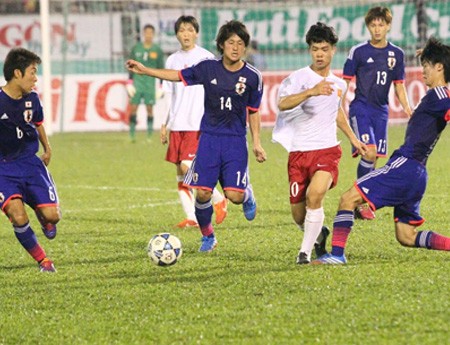 U19 Việt Nam sắp tái ngộ U19 Nhật Bản (ảnh: Kim Điền).