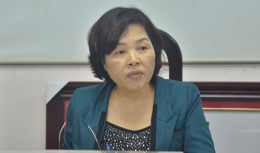Bà Nguyễn Thị Bích Hường – Phó giám đốc Bệnh viện Việt Đức. Ảnh: Thanh Hà.