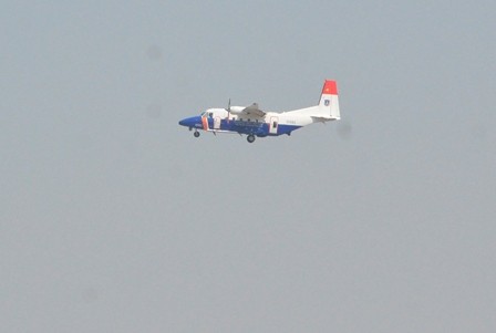 Máy bay Casa của Cảnh sát biển Việt Nam được huy động trong cuộc tìm kiếm 2 máy bay tiêm kích Su 22.