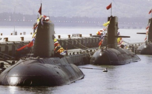 Tàu ngầm hạt nhân Type 091 và 092 của Trung Quốc. Ảnh: SCMP.