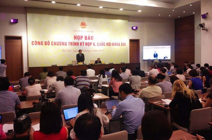 VQPH tổ chức họp báo sáng 19/5. Ảnh Dũng Nguyễn.