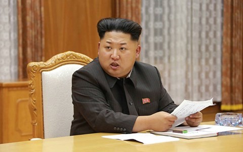 Kim Jong Un, nhà lãnh đạo Triều Tiên. Ảnh Telegraph.