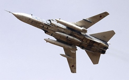 SU-24 đang dẫn đầu các cuộc không kích của Nga tại Syria. 