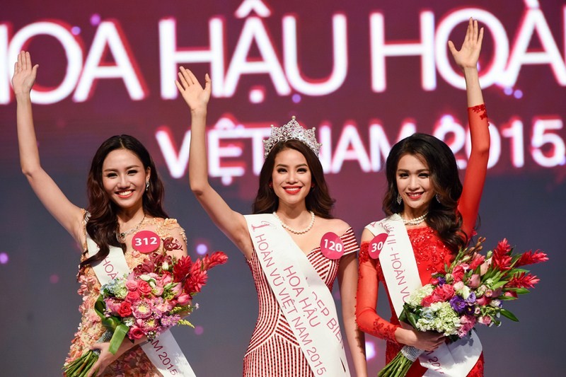 Nhan sắc thí sinh Hoa hậu Hoàn vũ Việt Nam 2015