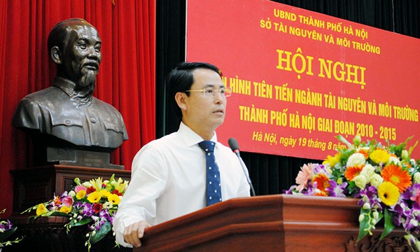 Giám đốc Sở TN&MT Nguyễn Trọng Đông.
