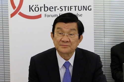 Phát biểu của Chủ tịch nước Trương Tấn Sang tại Viện Koerber