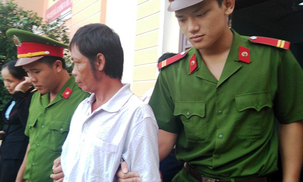 Bị cáo Lê Đình Trọng tại phiên xét xử ngày 19/8.