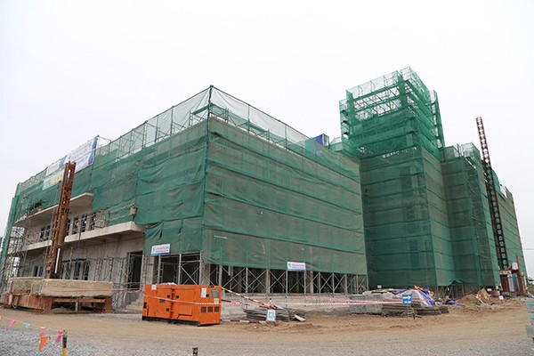 Dự án trường Đại học Y khoa Tokyo Việt Nam tại Ecopark sẽ hoàn thành vào tháng 3 năm sau.