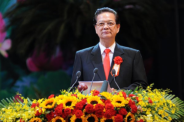 Thủ tướng Chính phủ Nguyễn Tấn Dũng. Ảnh Như Ý.