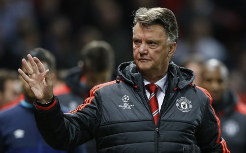 Van Gaal muốn Man Utd ghi bàn và tự quyết số phận ở Champions League. Ảnh: Reuters.