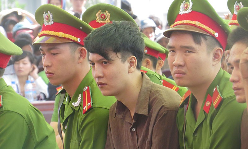 Bị cáo Nguyễn Hải Dương chấp nhận án tử. Ảnh: Việt Văn.