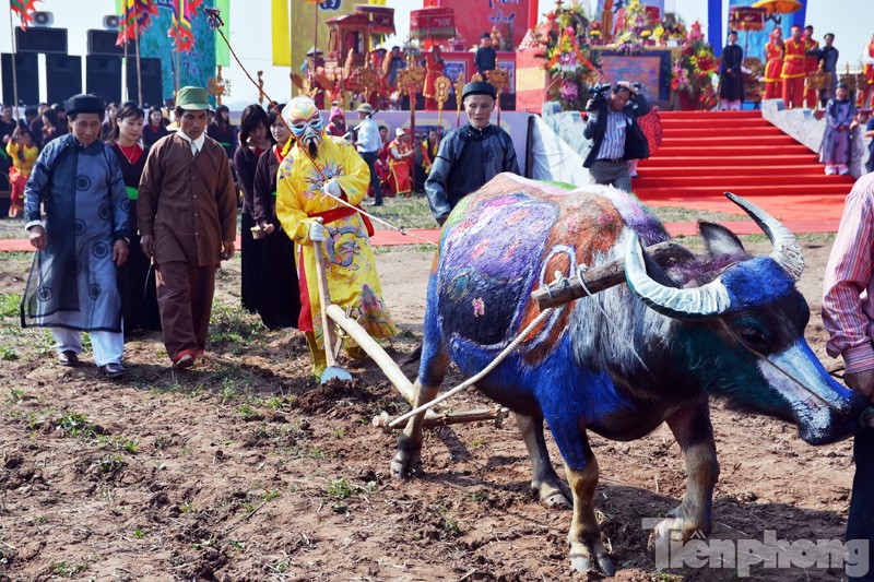 Lễ hội Tịch điền Đọi Sơn diễn ra vào ngày mồng 7 tháng Giêng hàng năm. 