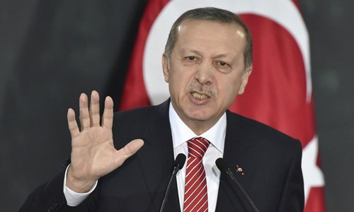 Tổng thống Thổ Nhĩ Kỳ Erdogan. Ảnh: AFP