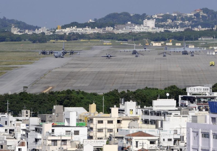 Mỹ vẫn đặt căn cứ quân sự trên quần đảo Okinawa của Nhật Bản. (Ảnh: AFP)