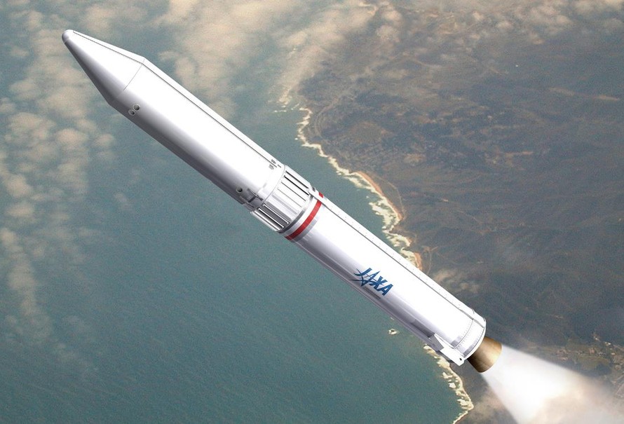 Tên lửa Epsilon dùng để phóng MicroDragon lên vũ trụ.