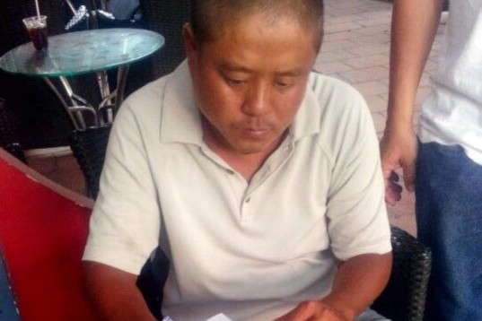 Võ Văn Tuấn viết bản cam kết không xin tiền đểu.