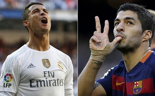 Suarez có thể khiến Ronaldo tan mộng làm Vua thiên hạ.