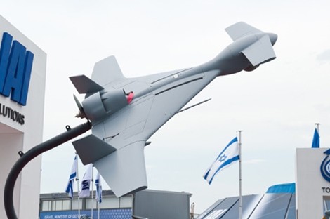 Vũ khí tự sát Harpy-NG của Hãng công nghiệp hàng không Israel (IAI).