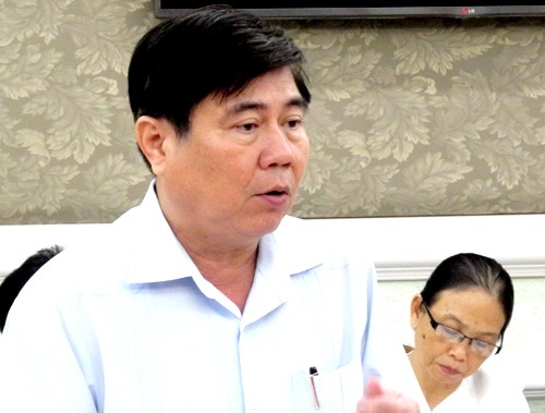 Chủ tịch UBND TP HCM Nguyễn Thành Phong. Ảnh: Ngọc Hậu/VnExpress