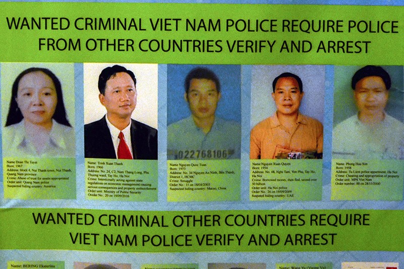 Nhiều quốc gia phối hợp truy bắt Trịnh Xuân Thanh