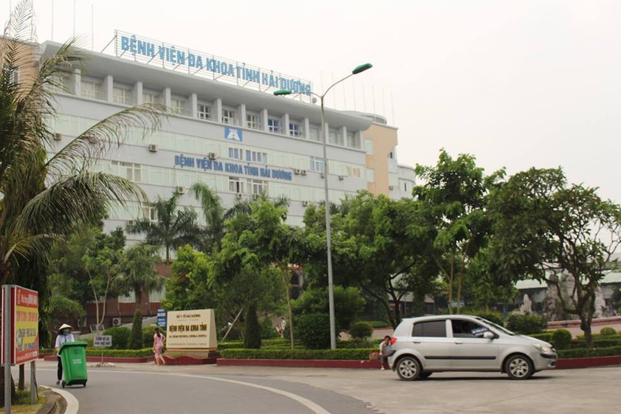Bệnh viện đa khoa Hải Dương.