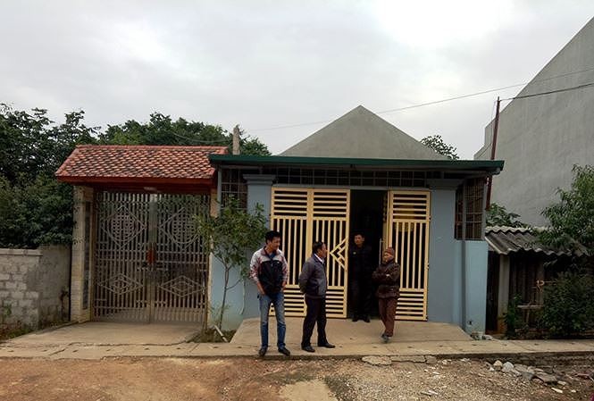 Ngôi nhà của vợ chồng anh Thuận - nơi xảy ra vụ việc cháu bé bị sát hại ở Thanh Hóa.