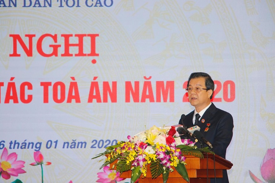Ông Lê Hồng Quang phát biểu tại hội nghị. Ảnh: Nguyễn Dương.