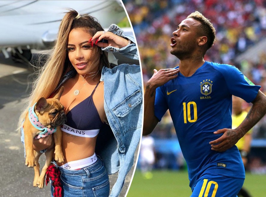 Em gái Neymar ngất lịm khi anh trai ghi bàn ở World Cup