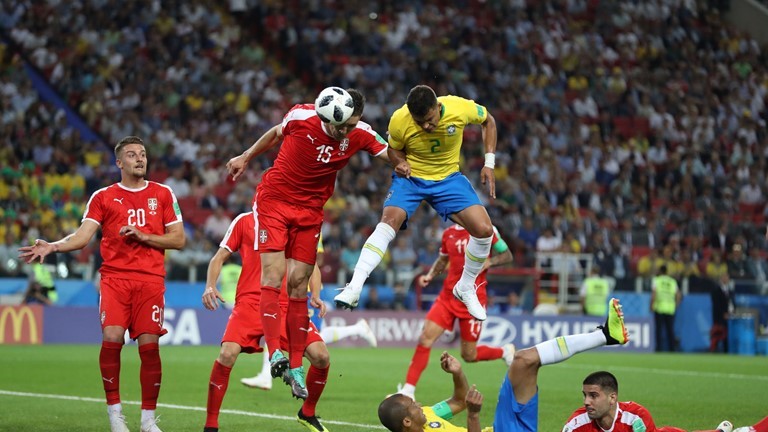 Brazil 2-0 Serbia: Chiến thắng dễ dàng