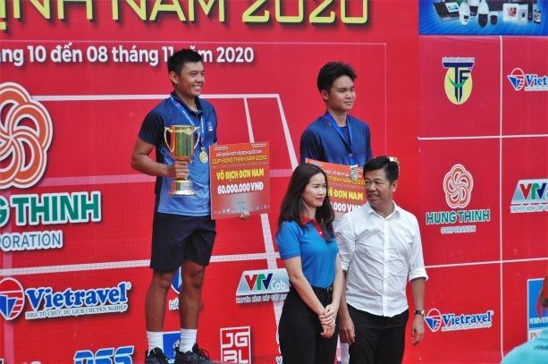 Tay vợt Lý Hoàng Nam vô địch quốc gia