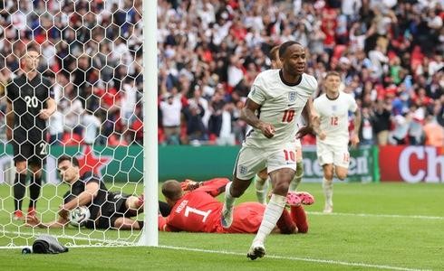 Tuyển Anh đã giành chiến thắng trước tuyển Đức trên sân Wembley và tiến vào vòng tứ kết. 