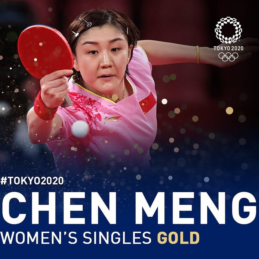Nhà vô địch Olympic Chen Meng
