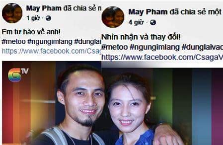 Dư luận dậy sóng khiến vợ Phạm Anh Khoa phải rút lời tự hào về chồng