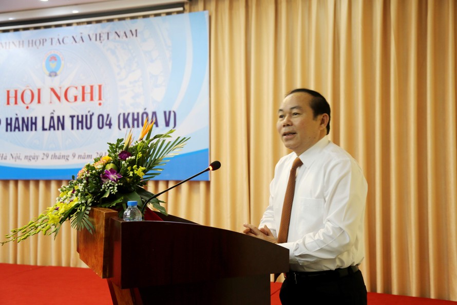 Ông Nguyễn Ngọc Bảo, Phó trưởng ban kinh tế TƯ được bầu làm Chủ tịch Liên minh Hợp tác xã Việt Nam.