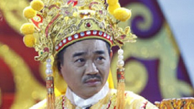 Quốc Khánh quen thuộc với khán giả trong vai Ngọc Hoàng.