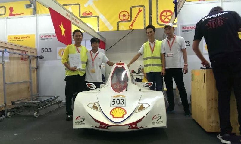Ngày thi đầu tiên của Đại học Lạc Hồng tại Shell Eco Marathon châu Á