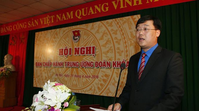 Anh Lê Quốc Phong phát biểu tại hội nghị. Ảnh: Như Ý