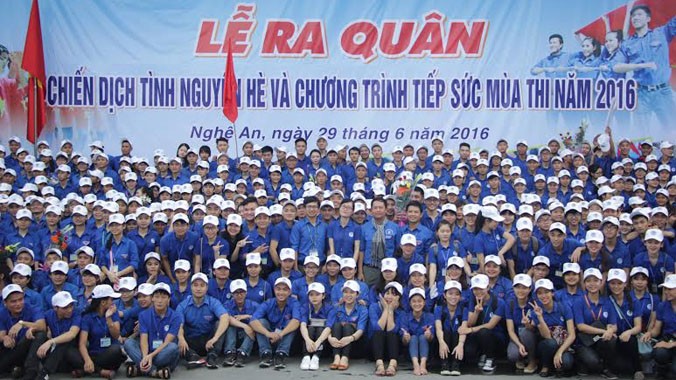 Chiến dịch tình nguyện hè sẽ bắt đầu từ ngày 29/6 đến 20/7 tại các địa phương thuộc 2 tỉnh Nghệ An, Hà Tĩnh.
