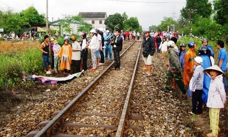 Một vụ băng ngang đường sắt dẫn đến tai nạn chết người tại tỉnh TT-Huế. Ảnh mang tính minh họa. 
