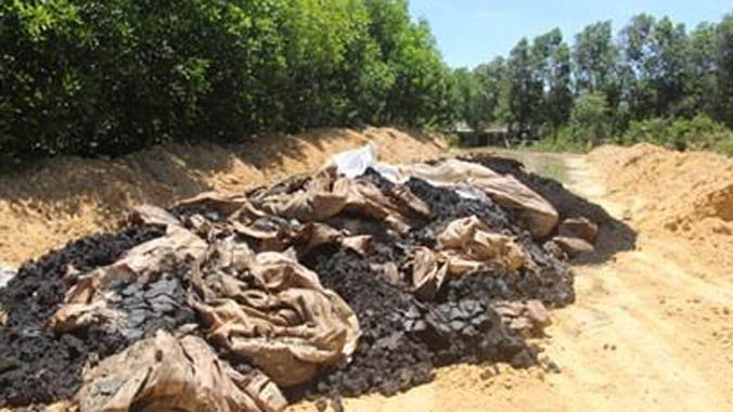 Bùn thải Formosa thải ra là bùn thải gì, mức độ độc hại như thế nào đang chờ kết luận cuối cùng của cơ quan chức năng.