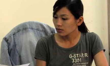 Chị Phạm Thị Xuân bị các bác sĩ cắt nhầm buồn trứng trong một lần đến báo Tiền Phong kêu cứu vào năm 2010- ảnh L.N.