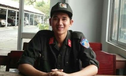 Chiến sĩ nghĩa vụ công an Nguyễn Thái Ngạn đạt điểm 10 môn Sử.