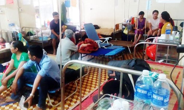 Bệnh nhân điều trị tại bệnh viện tỉnh Đắk Lắk.